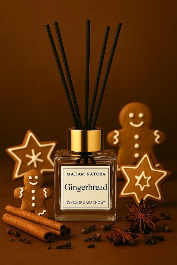 dyfuzor zapachowy gingerbread Dyfuzor zapachowy Gingerbread zimowy Madam Natura